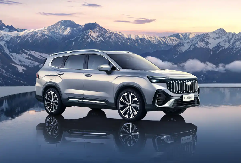 Official images of the new Geely Haoyue L, innovatively launching three seat layouts of 5/6/7 seats Flyme Auto